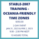 STABLE-2007 Training – Oceania-Friendly Time Zones