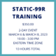 Static-99R User Training