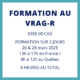 FORMATION AU VRAG-R