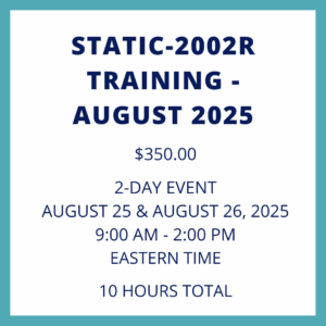 Static-2002R Training - August 2025