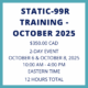 Static-99R Training – October 2025