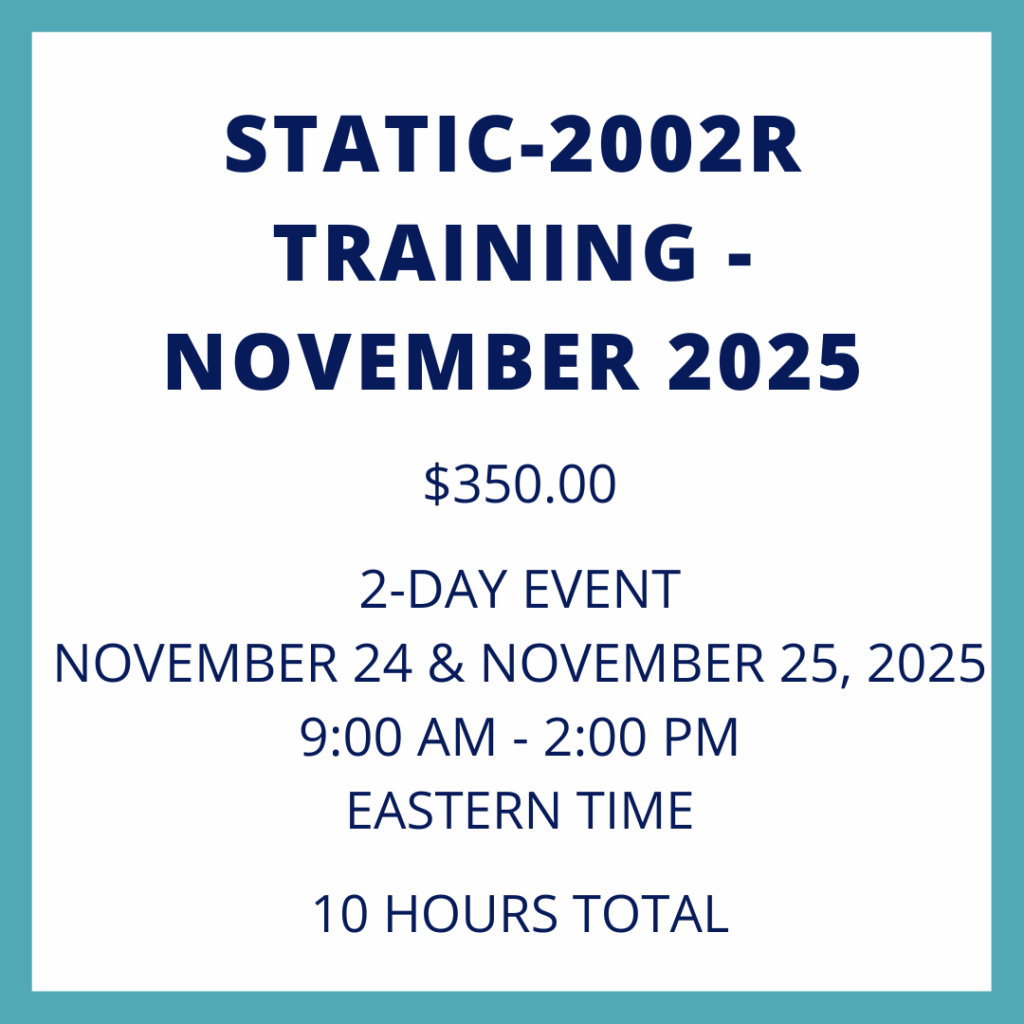 Static-2002R Training - November 2025