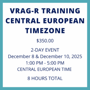 VRAG-R Training (European-Friendly Times) - December 2025
