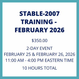 STABLE-2007 Training - February 2026