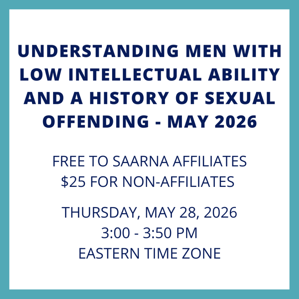 Understanding Men with Low Intellectual Ability and a History of Sexual Offending - May 2026